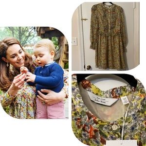 &Other Stories floral dress - Kate Middleton style